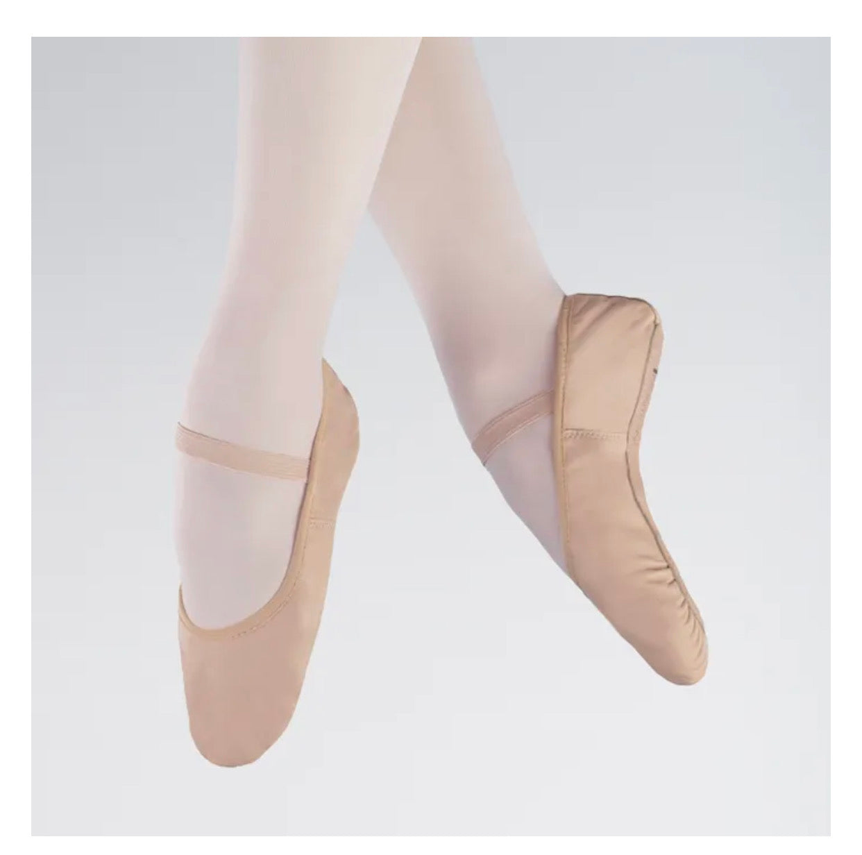 1st Position Leather Ballet Shoe Full Sole